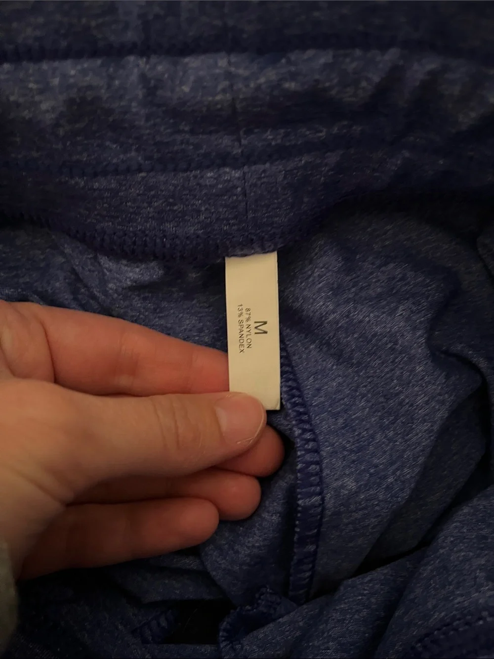 NVGTN Deep Blue Athletic Joggers with White Drawstring - Picture 3 of 3
